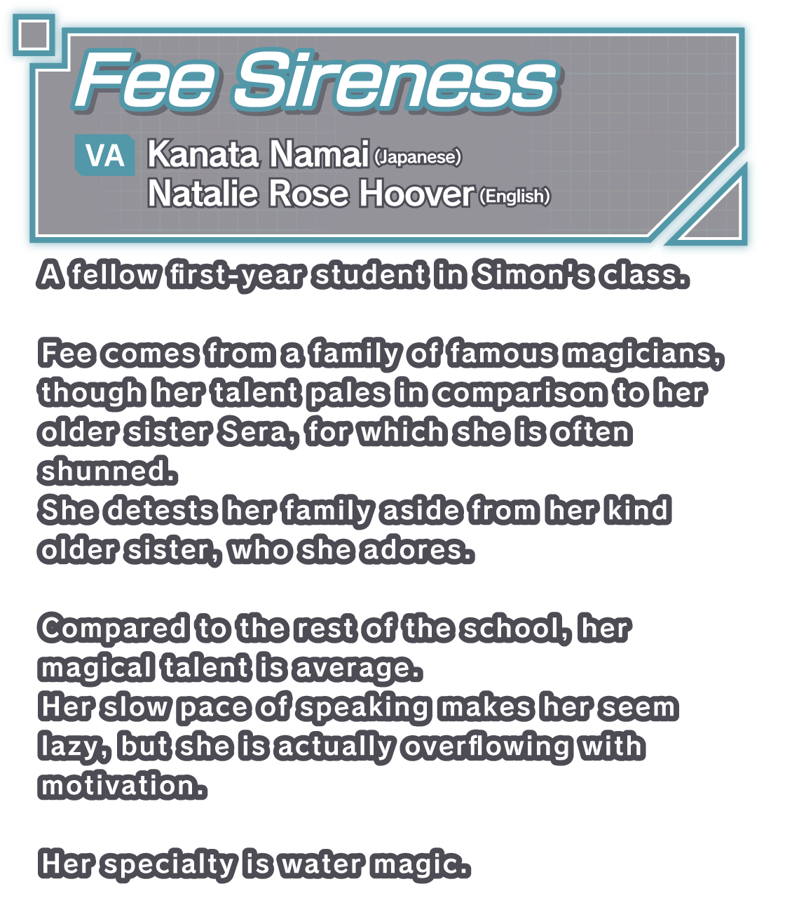 Fee Sireness