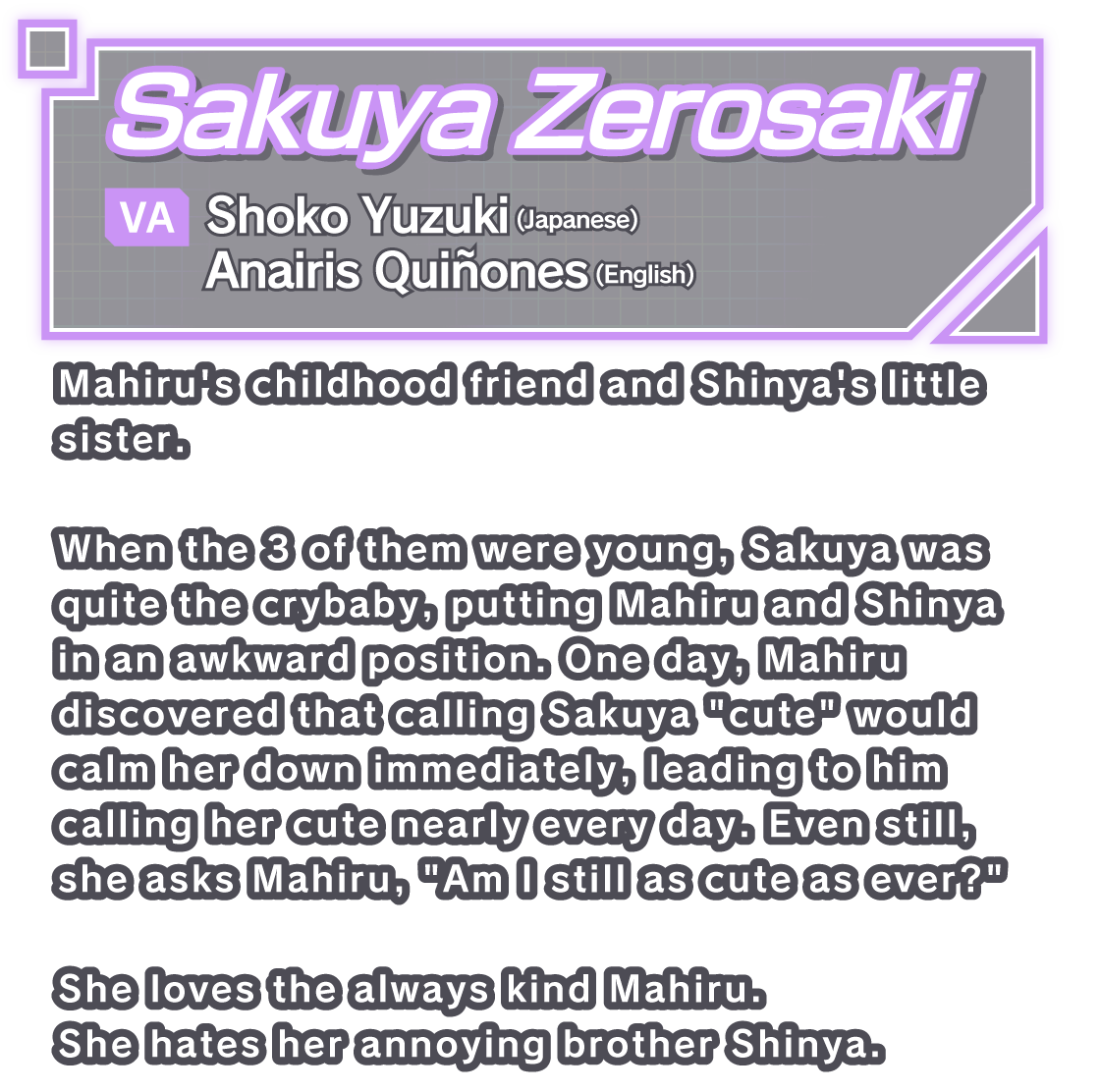 Sakuya Zerosaki