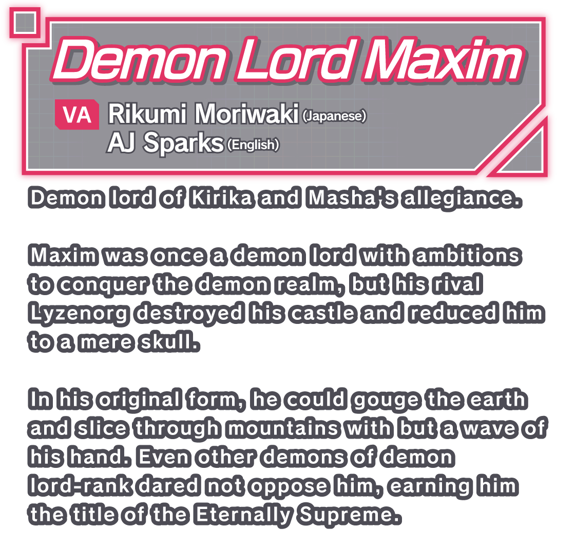 Demon Lord Maxim /VA - Rikumi Moriwaki
