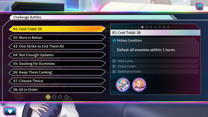 A new system, Challenge Battles, has been added.