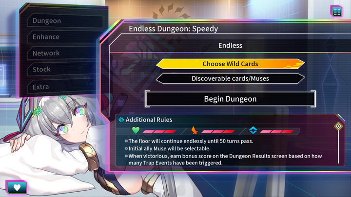 In the Endless Dungeon: Speed, you'll have 50 turns to see how deep you can get.