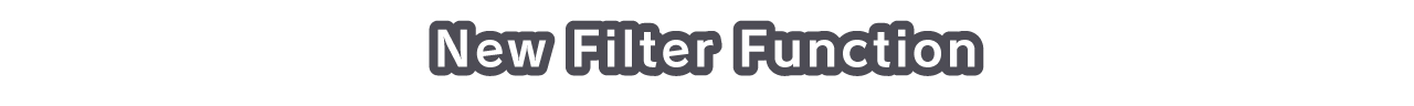 New Filter Function