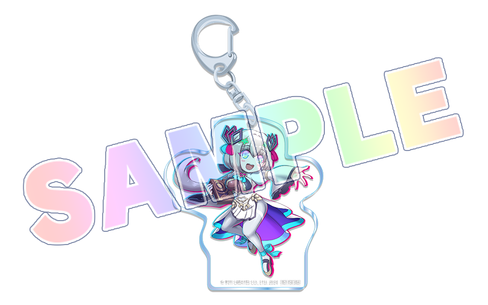 アンシェ描き下ろしアクリルキーホルダー